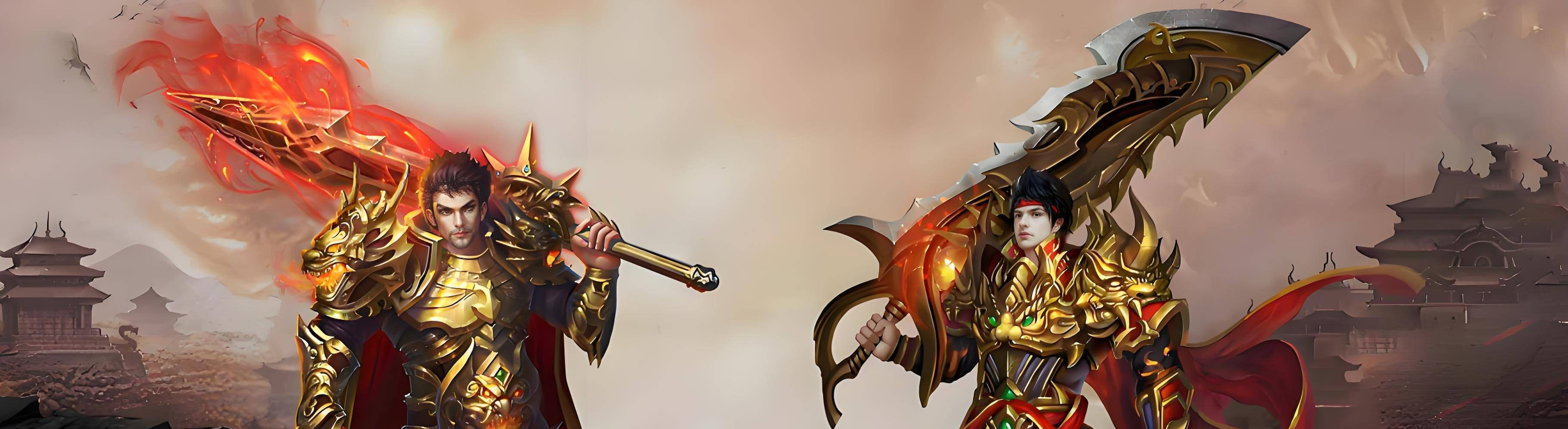 传奇游戏宣传Banner